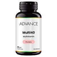 ADVANCE Multi40 multivitamin pro ženy 90 kapslí