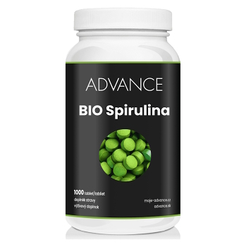 ADVANCE Spirulina BIO 1000 tablet (Detoxikace celého těla) - BIO
