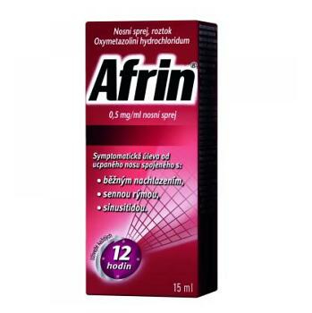 AFRIN Nosní sprej 0,5mg/ml 15 ml