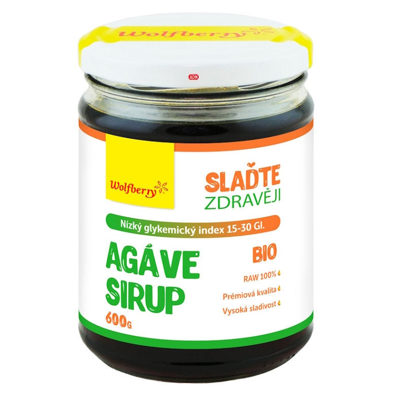 WOLFBERRY Agáve sirup premium BIO 600 g