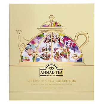 AHMAD TEA Afternoon Tea Collection 45 sáčků v luxusní papírové kazetě