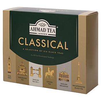 AHMAD TEA Classical tea collection černé čaje 60 sáčků (Čajové sady)