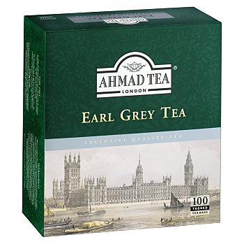 AHMAD TEA Earl Grey Tea 100x2 g (Černé čaje) - Jednodruhové, Černé