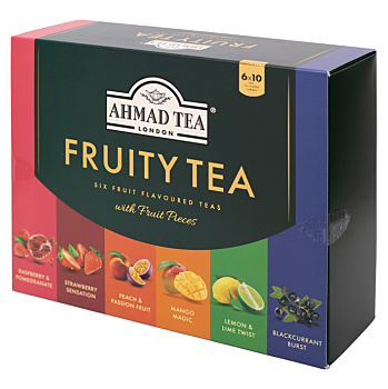 AHMAD TEA Fruity tea 60 sáčků (Čajové sady)