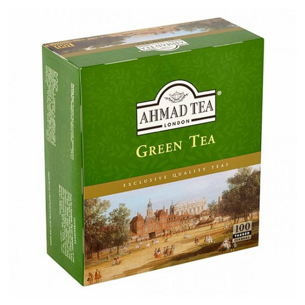 AHMAD TEA Green Tea 100x2 g