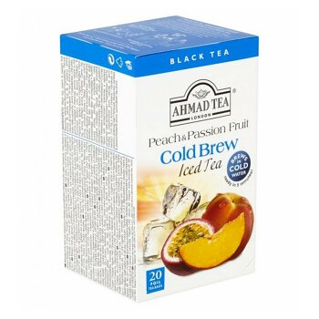 AHMAD TEA Ledový čaj Peach and passion fruit 20x2 g