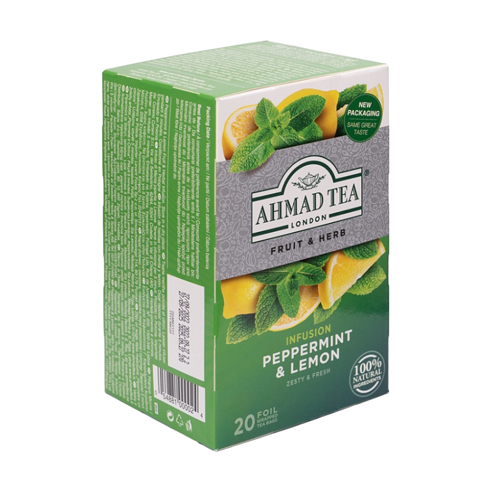 Ahmad Tea - ovocný čaj - máta a citron
