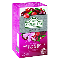 AHMAD TEA Šípek a třešeň 20x2 g
