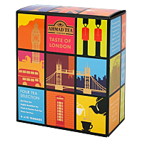 AHMAD TEA Taste of London černé a zelené čaje 40 sáčků