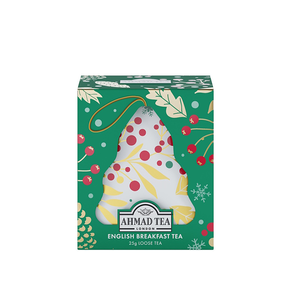 AHMAD TEA Winter bloom tree english breakfast sypaný černý čaj 25 g