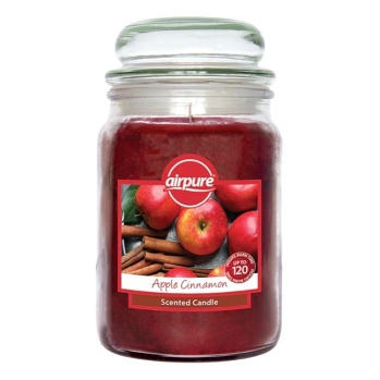 AIRPURE Vonná svíčka Apple Cinnamon 510 g (Vonné svíčky)