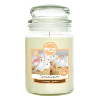 AIRPURE Vonná svíčka Vanilla Cupcake 510 g (Vonné svíčky)