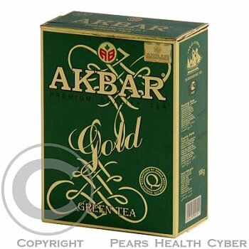 Akbar Tea Green gold 100g (Zelené čaje) - Zelené