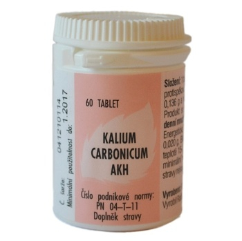 AKH Kalium carbonicum 60 tablet