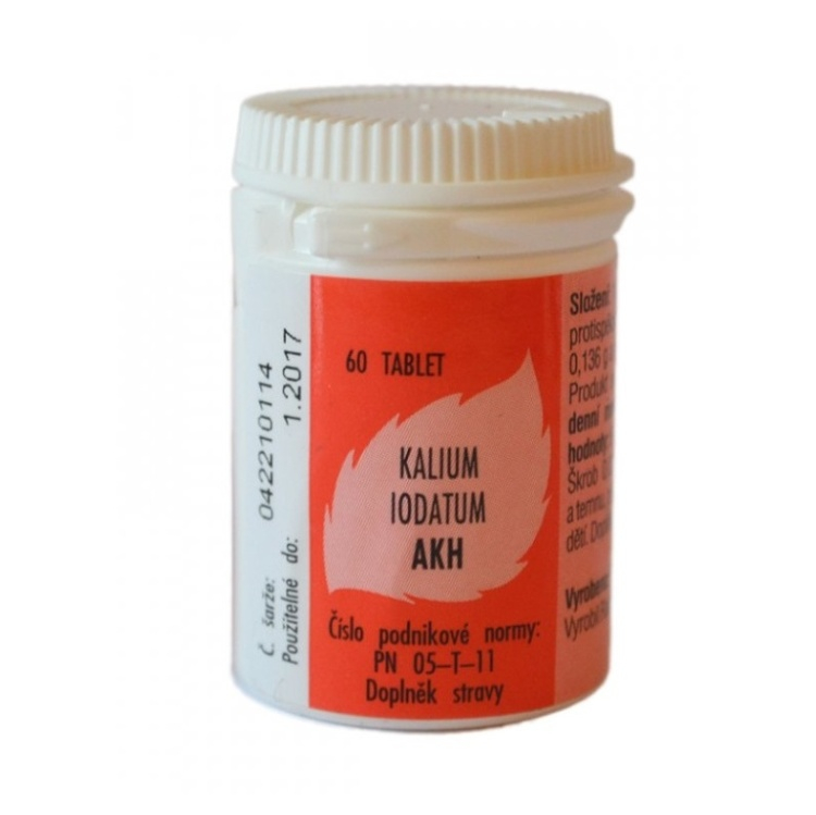 Levně AKH Kalium iodatum 60 tablet
