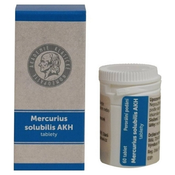 AKH Mercurius solubilis 60 tablet I (Homeopatika monokomponenty) - Homeopatické