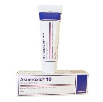 AKNEROXID 10 gel 10 % 50 g