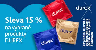 Durex 15% sleva