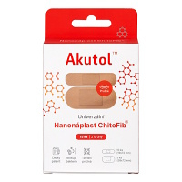 AKUTOL® Nanonáplast ChitoFib®  univerzální balení 15 ks