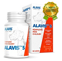 ALAVIS 5 Kloubní výživa pro psy a kočky 90 tablet
