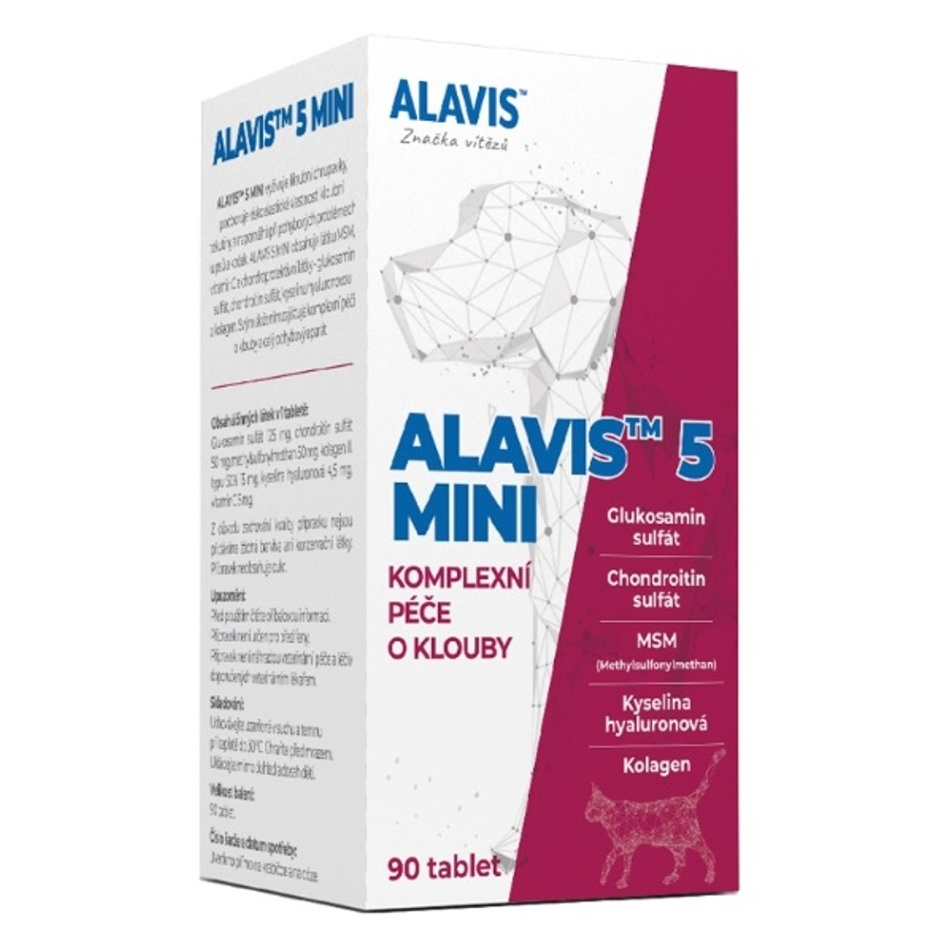 E-shop ALAVIS 5 MINI pro psy a kočky 90 tablet