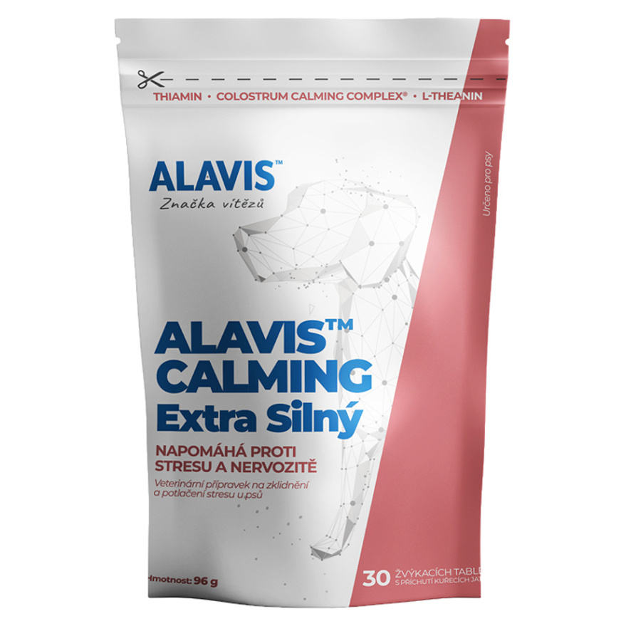 E-shop ALAVIS Calming Extra silný pro psy 30 tablet