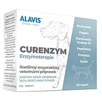 ALAVIS Curenzym podporující hojení pro psy a kočky 20 kapslí