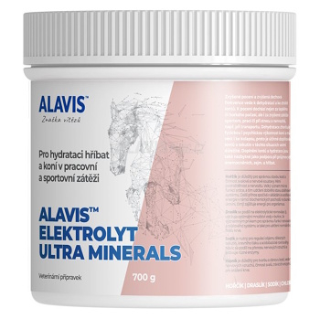 ALAVIS Elektrolyt Ultra Minerals 700 g (Veterinární doplňky stravy pro koně)