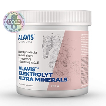 ALAVIS Elektrolyt Ultra Minerals 700 g (Veterinární doplňky stravy pro koně)