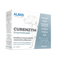 ALAVIS Enzymoterapie-Curenzym pro psy a kočky 20 kapslí