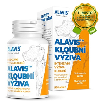 ALAVIS Kloubní výživa pro psy 90 tablet (Veterinární doplňky stravy na klouby)
