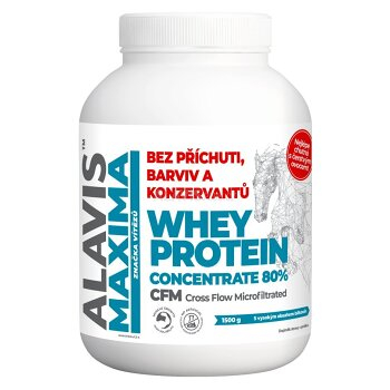 ALAVIS MAXIMA Whey protein concentrate 80% 1500 g