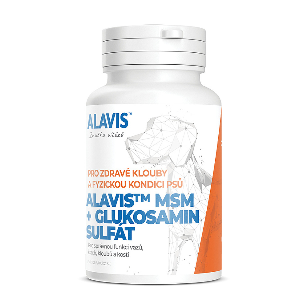 Alavis MSM,glukosamin sulfát 60tbl