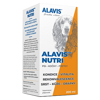 ALAVIS Nutri pro psy, kočky a fretky 200 ml (Veterinární doplňky stravy na vitalitu)