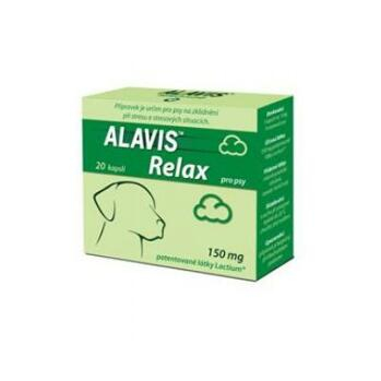 ALAVIS Relax pro psy 150 mg 80 kapslí