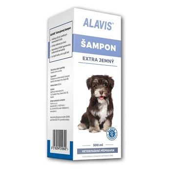 ALAVIS Šampon pro psy extra jemný 500 ml