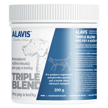 ALAVIS Triple blend pro psy a kočky 200 g (Veterinární doplňky stravy na klouby)