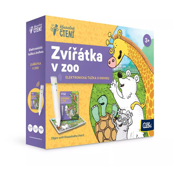 ALBI Albi tužka 2.0 a kniha zvířátka v zoo (Kouzelné čtení, knížky a leporela) - Elektronické, Se zvukem