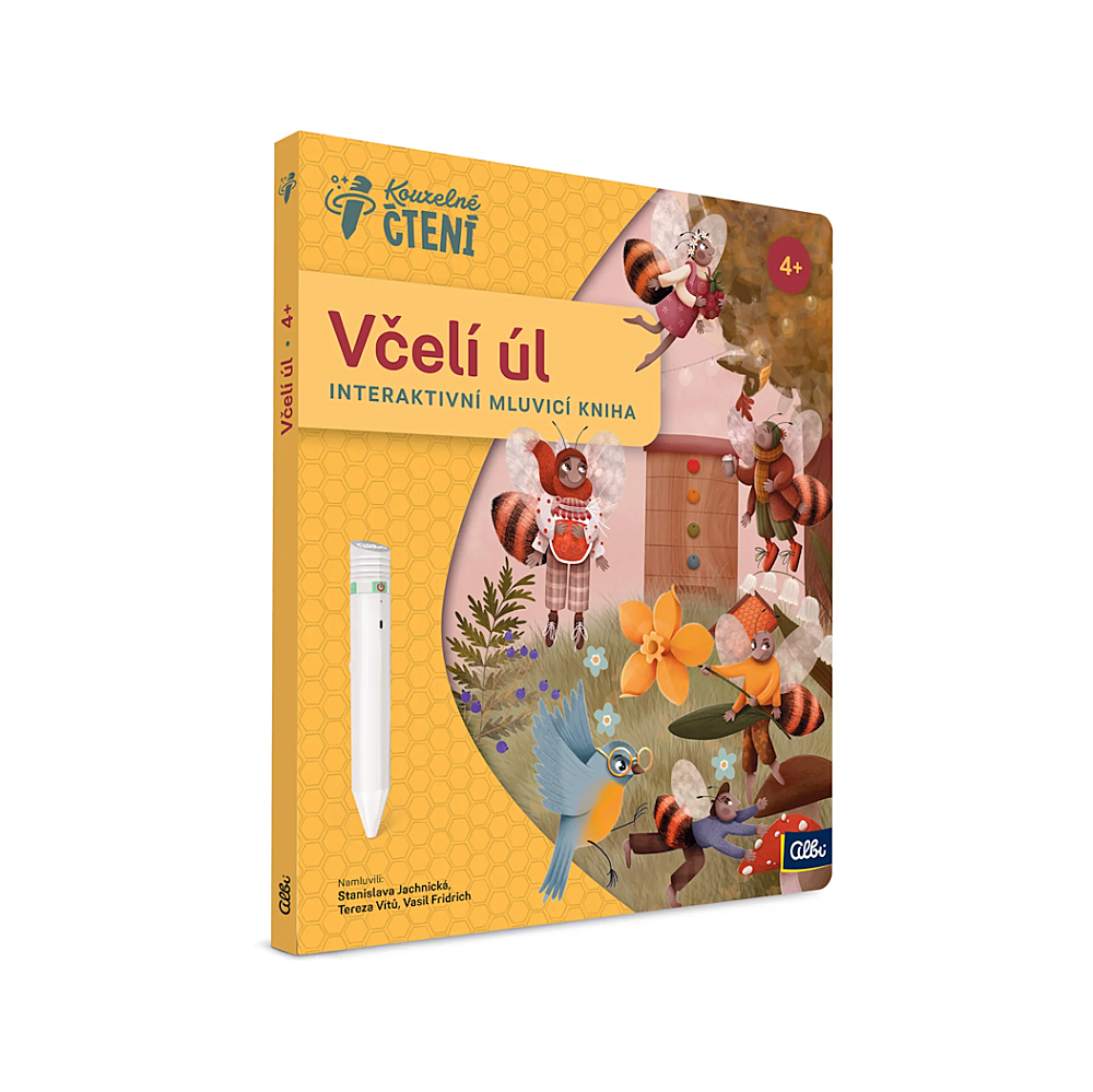 ALBI Kouzelné čtení kniha Včelí úl