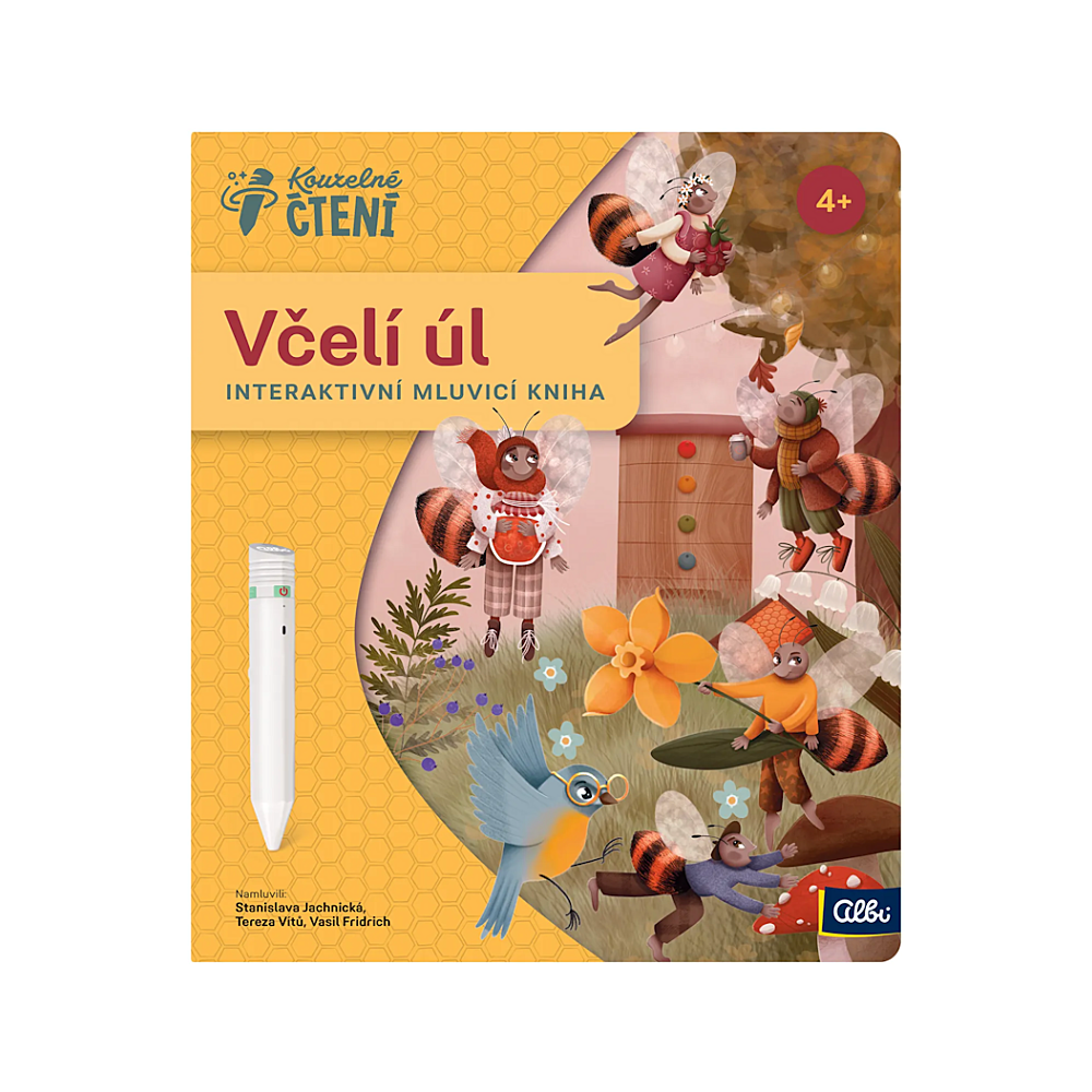 ALBI Kouzelné čtení kniha Včelí úl