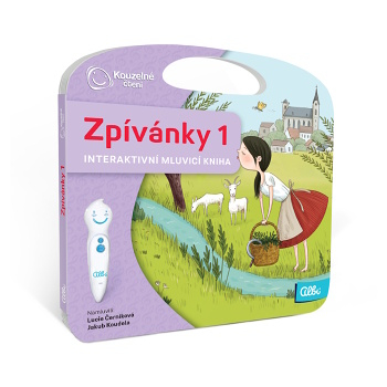 ALBI Kouzlené čtení kniha Zpívánky 1 (Kouzelné čtení, knížky a leporela) - Elektronické, Se zvukem