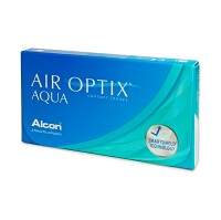 ALCON Air Optix Aqua měsíční čočky 6 čoček, Počet dioptrií: +1,00, Počet kusů v balení: 6 ks, Průměr: 14,2, Zakřivení: 8,6
