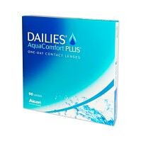 ALCON Dailies AquaComfort Plus jednodenní 90 čoček, Počet dioptrií: -10,0, Průměr: 14,0, Zakřivení: 8,7, Počet kusů v balení: 90 ks