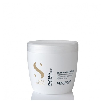 ALFAPARF MILANO Semi di Lino Diamond Rozjasňující maska 500 ml (Masky na vlasy)