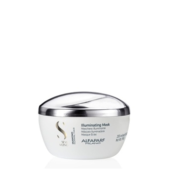 ALFAPARF MILANO Semi di Lino Diamond Rozjasňující maska 200 ml (Masky na vlasy)