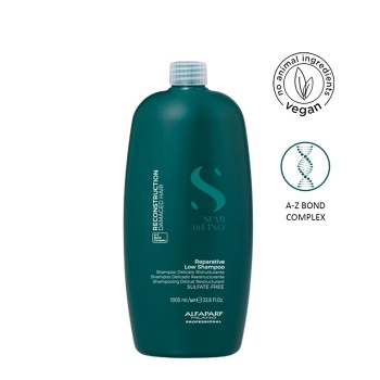 ALFAPARF MILANO Semi Di Lino Reconstruction Šampon 1000 ml (Šampony na poškozené vlasy)