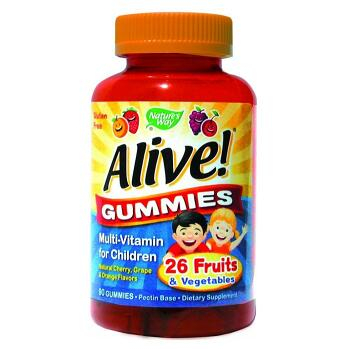 Alive! GUMMIES Multi-Vitamin for Children 60ks 