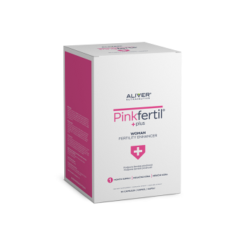 ALIVER Pinkfertil plus woman 90 kapslí (Multivitamíny) - Vícesložkové