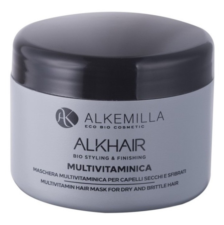 E-shop ALKEMILLA Přírodní multivitamínová maska na poškozené vlasy 200 ml