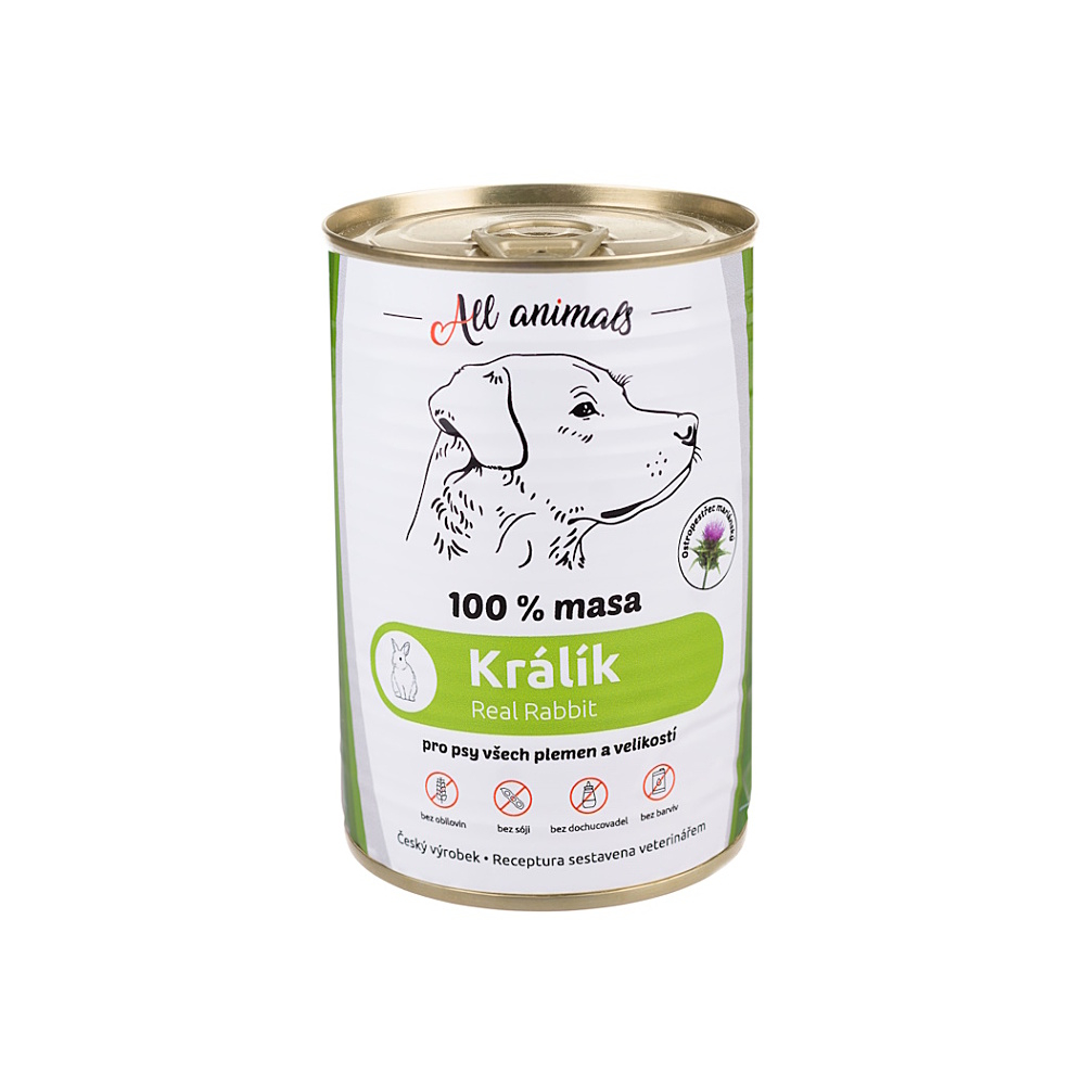 ALL ANIMALS Králík mletý 400 g